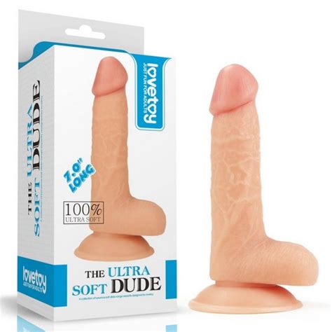 The Ultra Soft Dude Dildo Sex Shop Fortuna