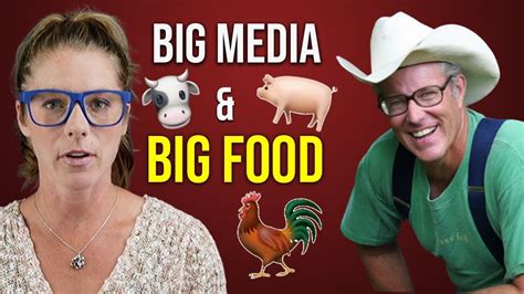 Does Big Media Drive Big Food Joel Salatin YouTube