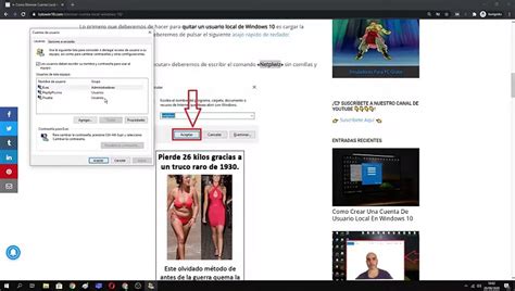 Como Eliminar Cuenta De Usuario Local En Windows Tutorial En Espa Ol