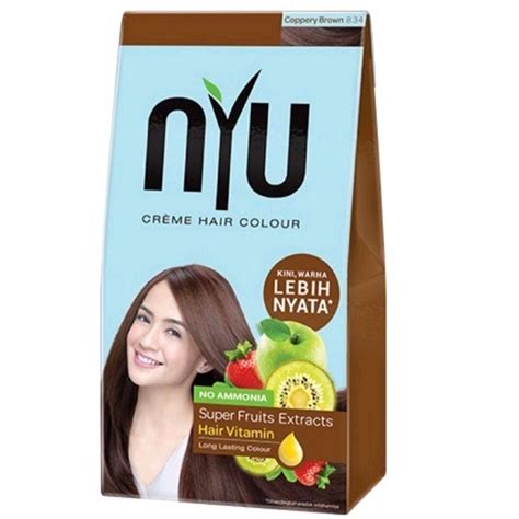 Jual Nyu Creme Hair Color Pewarna Rambut All Variant Shopee Indonesia