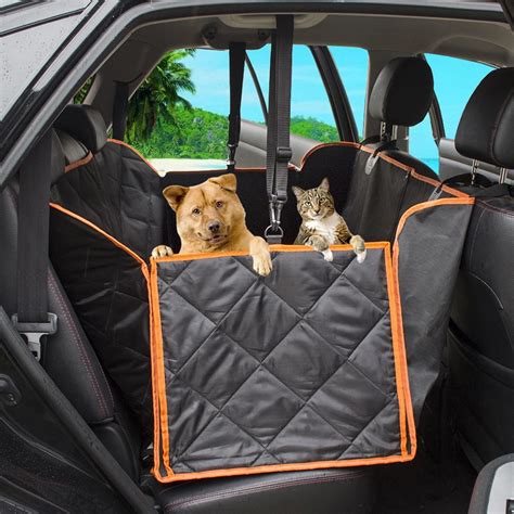 3 Colors Nonslip Dog Car Seat Cover Pet Mat Blanket Hammock Cushion Protector Travel Foldable ...