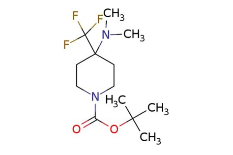 EMolecules Tert Butyl 4 Dimethylamino 4 Trifluoromethyl Piperidine 1