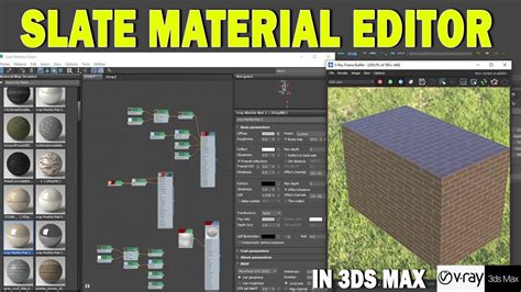 How To Use Slate Material Editor In 3ds Max Simple Easy YouTube