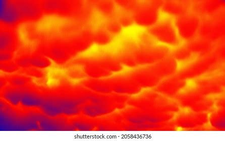 Mammatus Cloud Cumulonimbus Mammatus Illustration Thermal Stock Illustration 2058436736 ...