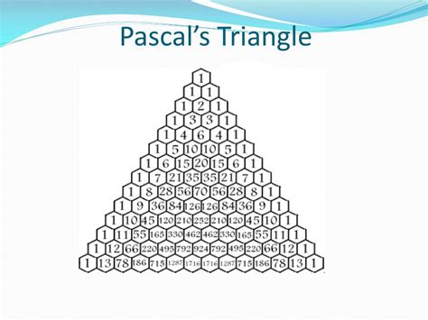 PPT - Pascal’s Arithmetic Triangle PowerPoint Presentation, free ...