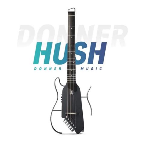 Donner HUSH Intelligent Silent Guitar Travel Portable Detachable Folk