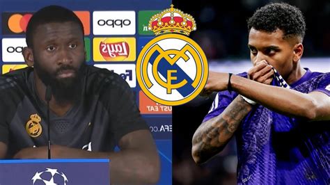 RUDIGER ANNONCE LA COULEUR AVANT D AFFRONTER MAN CITY RODRYGO