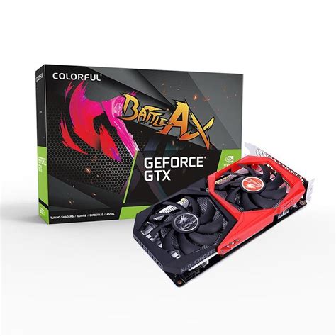 Placa De Vídeo Geforce Gtx 1650 Nb 4GB DDR6 - Colorful - Boletando