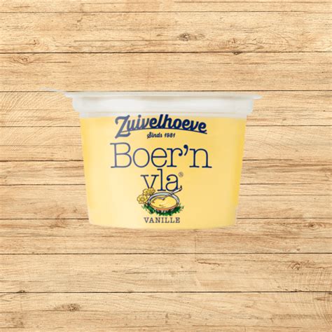 Zuivelhoeve Boer N Vla Vanille Chiel Kookt Eet Je Mee