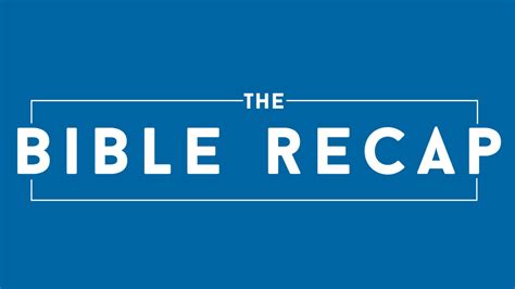 The Bible Recap With Tara Leigh Cobble