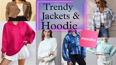 Trendy Jackets & Hoodie from Meesho 🦋#meesho - YouTube