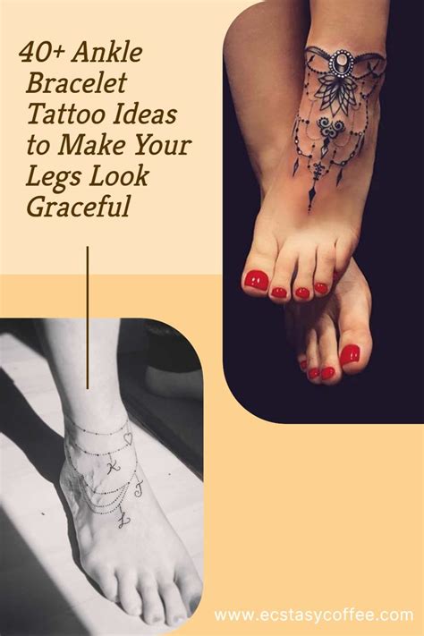 40 Stylish Ankle Bracelet Tattoo Ideas For A Graceful Look Ankle