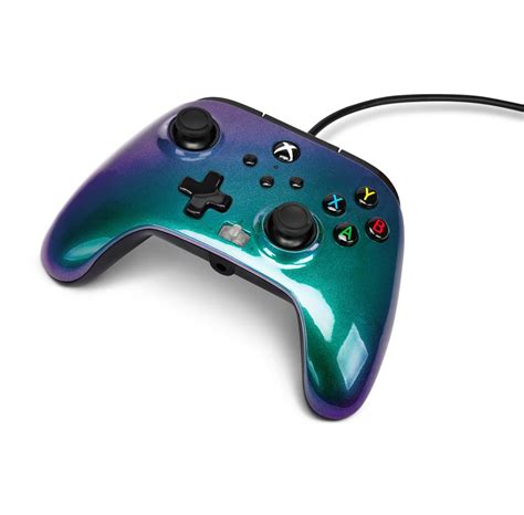 Powera Enhanced Wired Controller For Xbox Series Xs Aurora Borealis