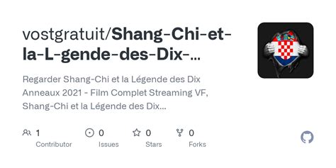 Github Vostgratuit Shang Chi Et La L Gende Des Dix Anneaux Regarder