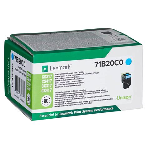 Lexmark B C Toner Cyan