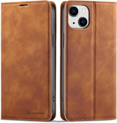 Qltypri Case For Iphone 15 Plus Premium Pu Leather Cover