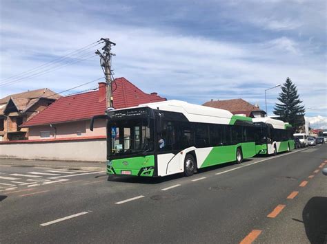 Primele Autobuze Electrice Sunt N Teste La Sibiu Eveniment Tribuna