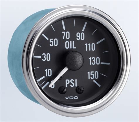 Vdo Oil Pressure Gauge Mechanical Psi Series