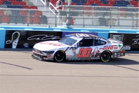 Cole Custer Wins Second Xfinity Pole Of At Phoenix