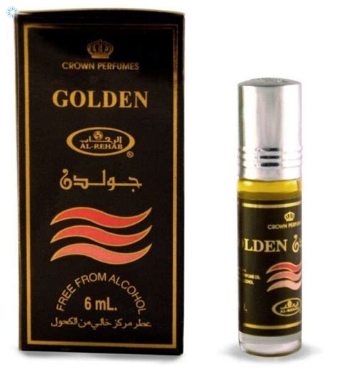 Perfumes › Oil Ittar › Golden Roll On [6ml Perfume Oil Ittar] By Al-Rehab (Crown Perfumes)