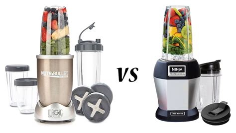 Nutribullet Vs Nutri Ninja Blender Reviews - Mogul