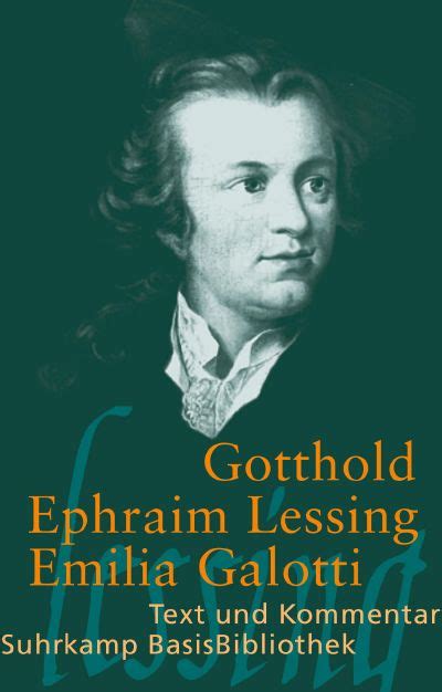 Emilia Galotti Buch Von Gotthold Ephraim Lessing Suhrkamp Verlag