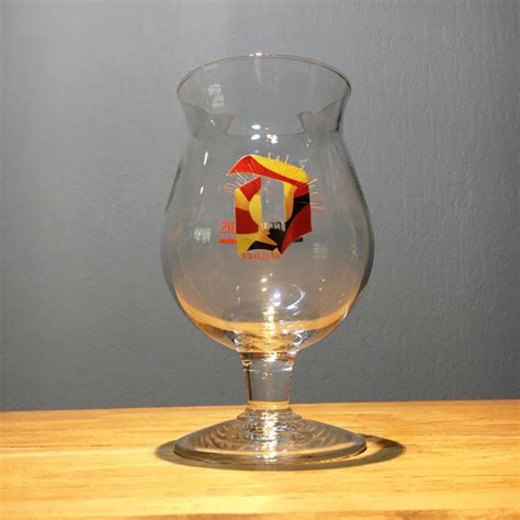 Glass Beer Duvel Collection Belge Une Fois