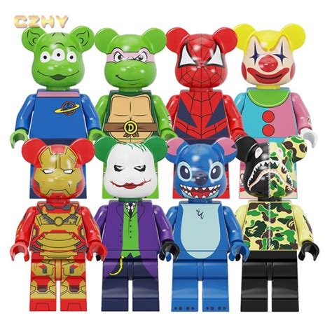 Bearbrick Minifigures Joker Stich Block Toys Lazada