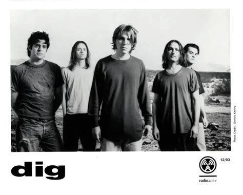 Dig Vintage Concert Photo Promo Print, 1993 at Wolfgang's