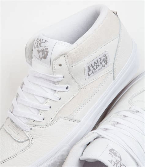 Vans Skate Half Cab Shoes Daz White White Flatspot