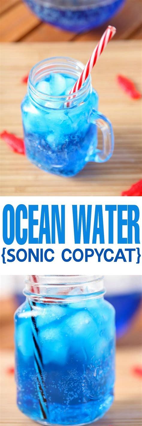 Copycat Sonic Ocean Water Recipe The Most Gorgeous And Refreshing Summer Drink Around The Pe