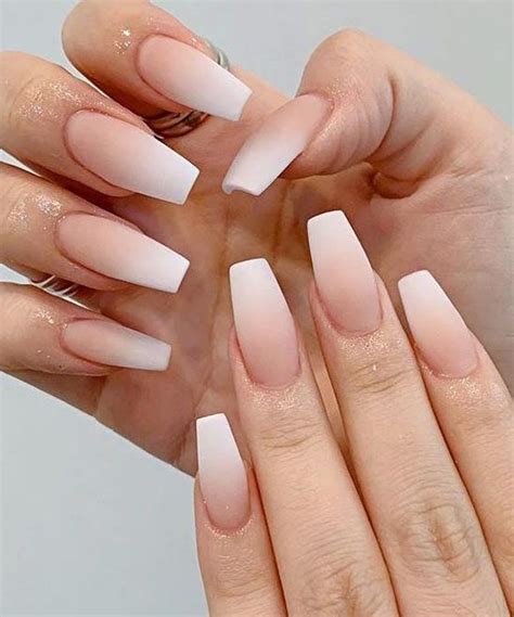 50 Coffin Pink Ombre Nails 2024 Tailoringinhindi