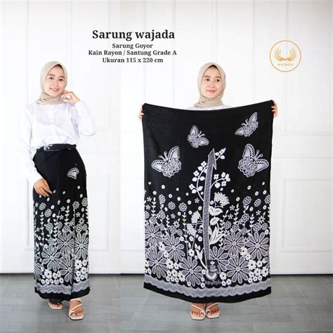 Jual Sarung Santriwati Motif Batik Terbaru Merk Wajada Terlaris