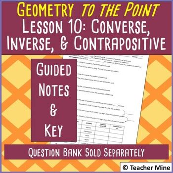 geometry   point lesson  notes converse inverse