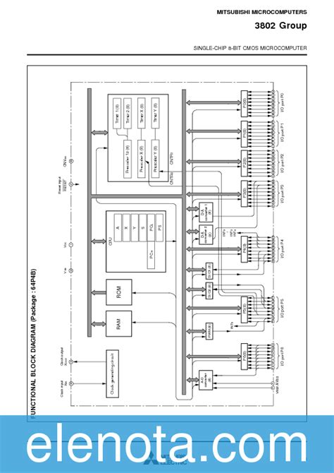 M M Xxxsp Datasheet Pdf Kb Mitsubishi Pobierz Z Elenota Pl