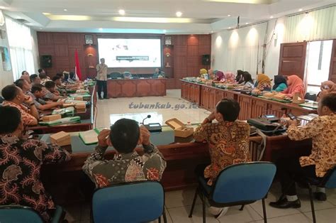 Diskominfo Sp Dan Bps Tuban Beri Pembinaan Desa Cantik Ini