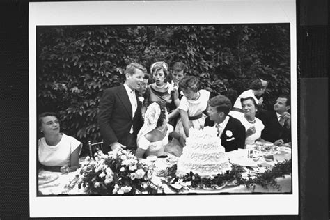 26 Candid Photographs From The Wedding Of John F Kennedy And