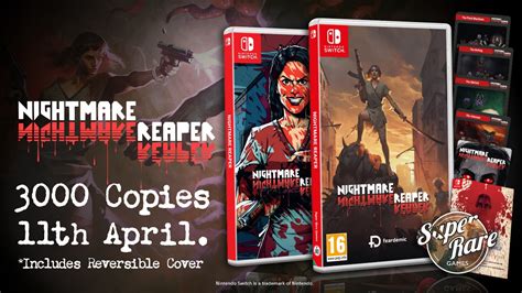 Nightmare Reaper Receiving Physical Release On Switch