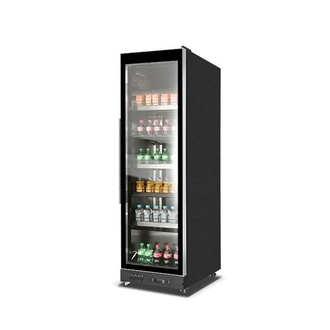 Upright Beverage Showcase Beer Bar Fridge Commercial Vertical Glass Door Refrigeratorfull Door