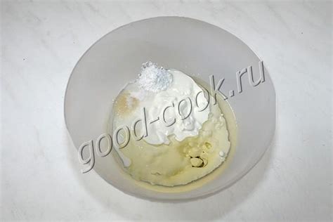 Быстрое сметанное тесто на растительном масле. Рецепт приготовления