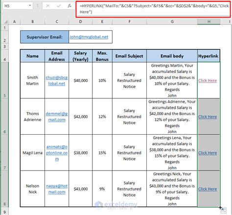 How To Send Automatic Email From Excel To Outlook 4 Methods