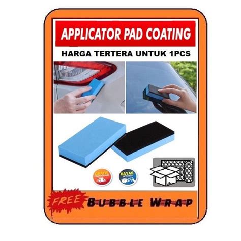 Nano Ceramic Coating Aplikator Spons Busa Busa Applicator Coating Pad