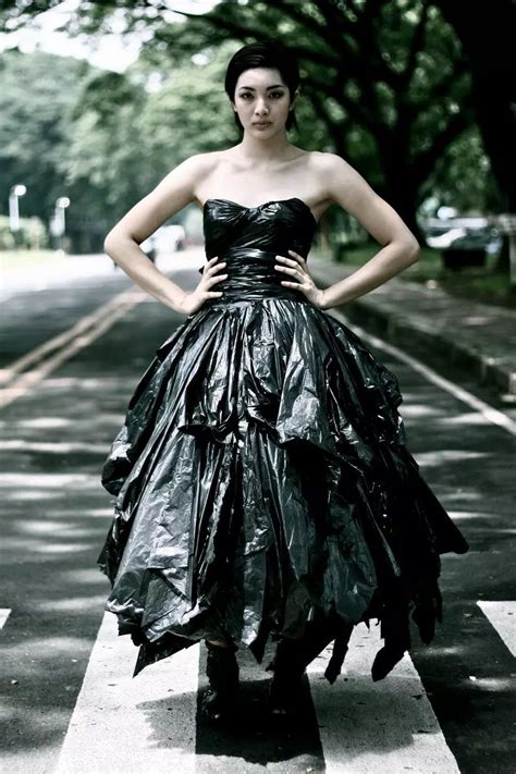 Trash Bag Dress