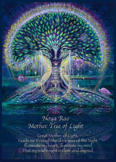 Noya Rao Mother Tree Of Light Altar Card Katherine Skaggs