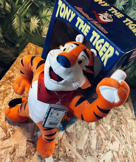 Yahoo オークション 00 vintage Kellogg Tony the Tiger Big plush