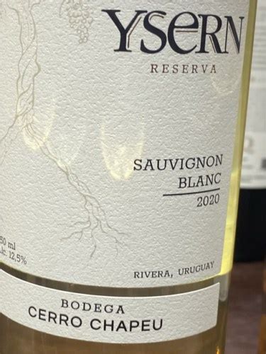 Bodegas Cerro Chapeu Ysern Reserva Sauvignon Blanc Vivino Us