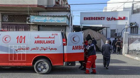 الهلال الأحمر الفلسطيني الاحتلال قتل في مقراتنا بخانيونس 43 مدنياً