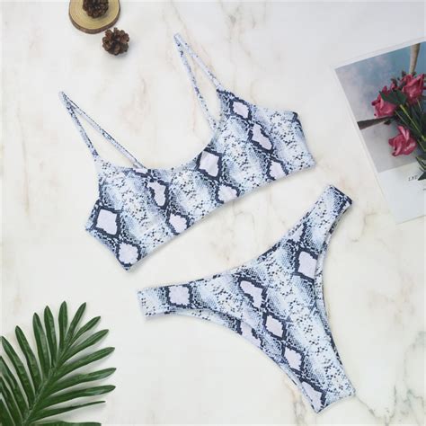 Best And Cheapest Swim Wear Sexy Leopard Bikinis Micro Bikini Set Push Up Thong Biquini