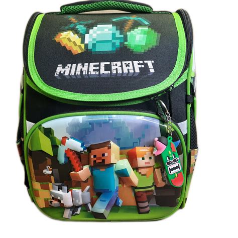 Школьный рюкзак для мальчика Minecraft / Ранец школьный для мальчика ...