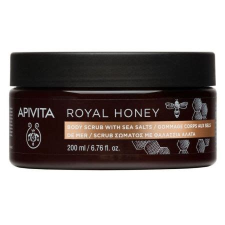 Apivita Royal Honey Body Scrub 200ml Landys Chemist